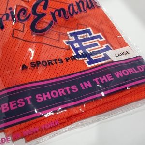 Eric Emanuel Basic Shorts Orange and Blue